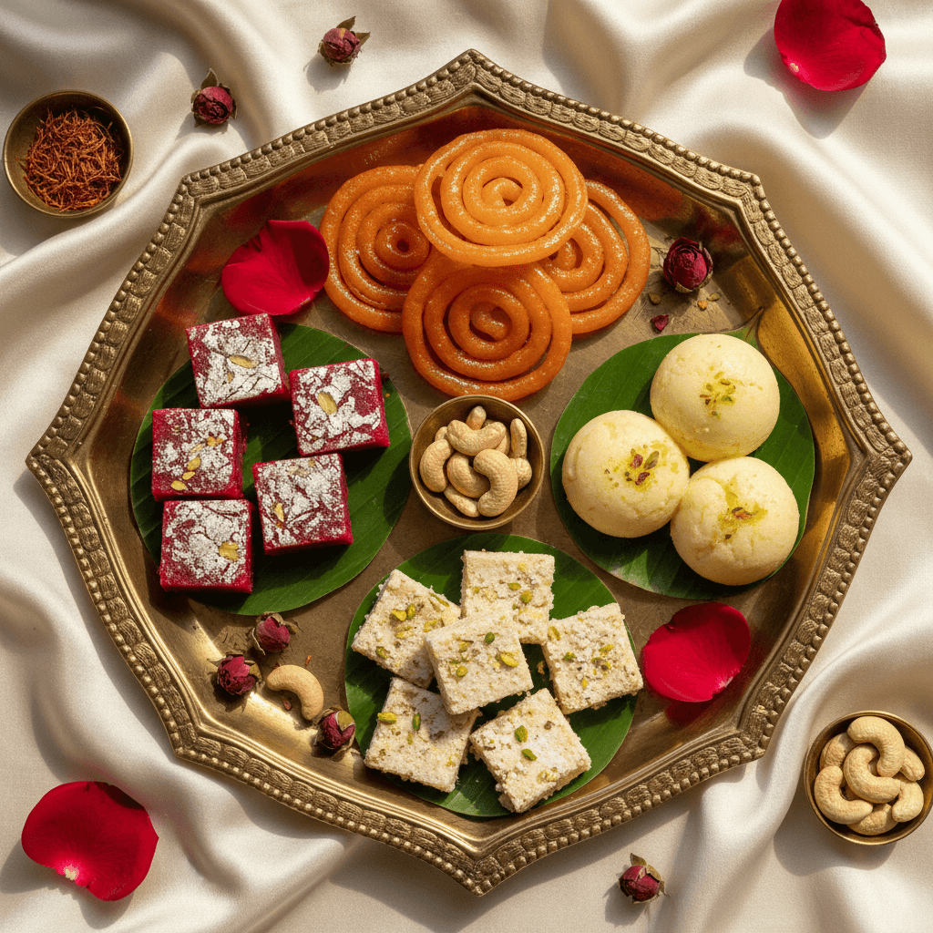 Customized corporate hamper featuring multiple flavors of handcrafted eggless cakes