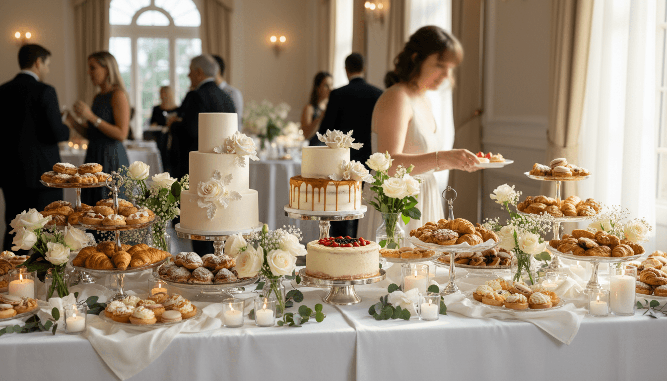 Cake delivery and setup service
